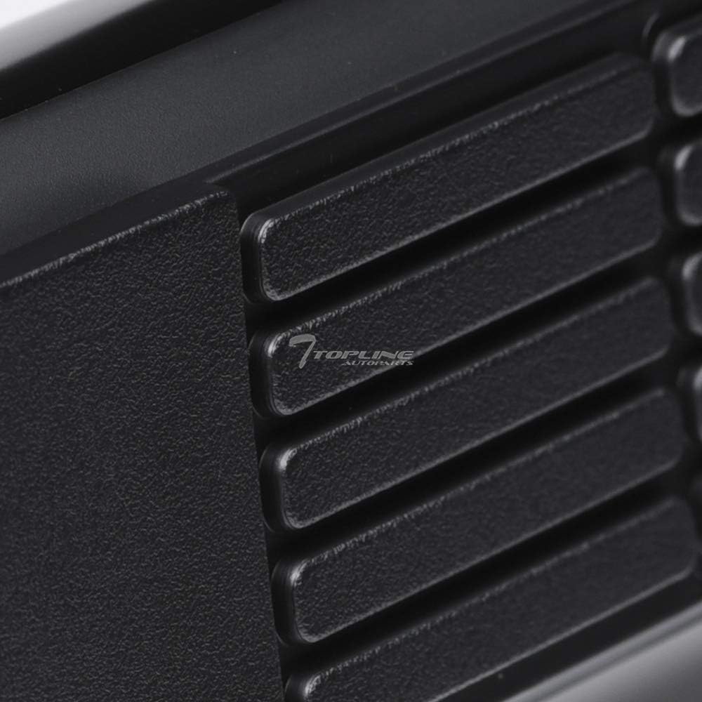 Black Steel Side Step Nerf Bars E72006