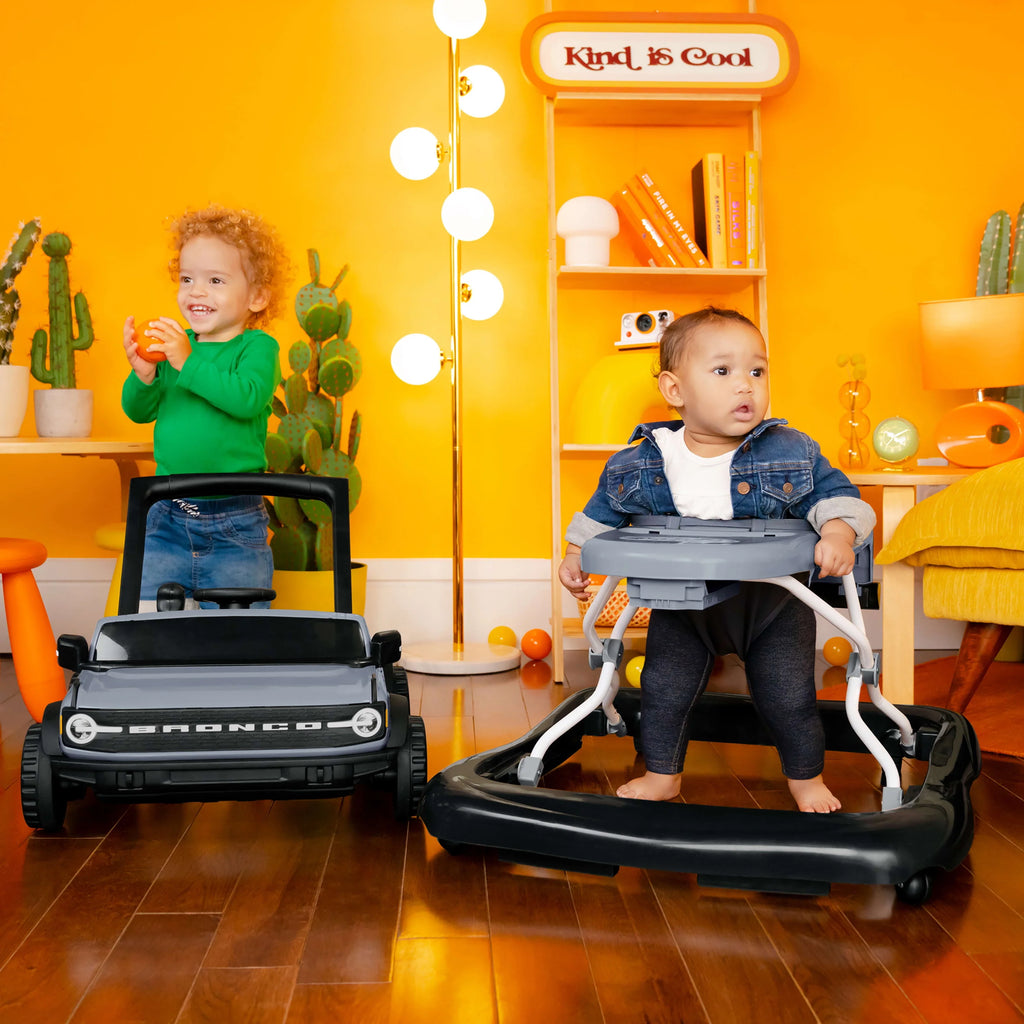 Blue Grey Baby Activity Walker B983914