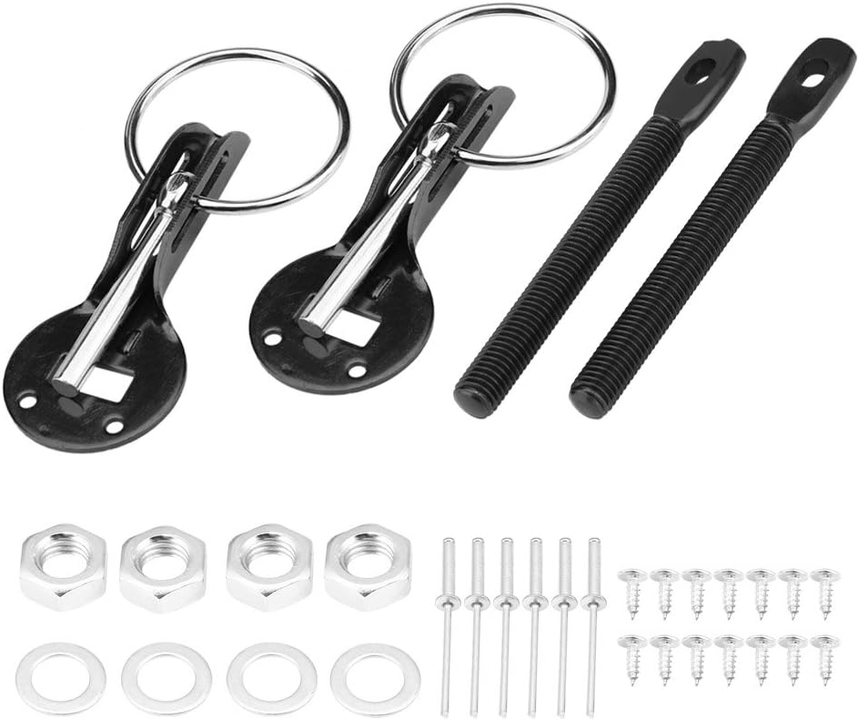 Universal Aluminum Hood Lock Pin Kit Pack of 2 X2805