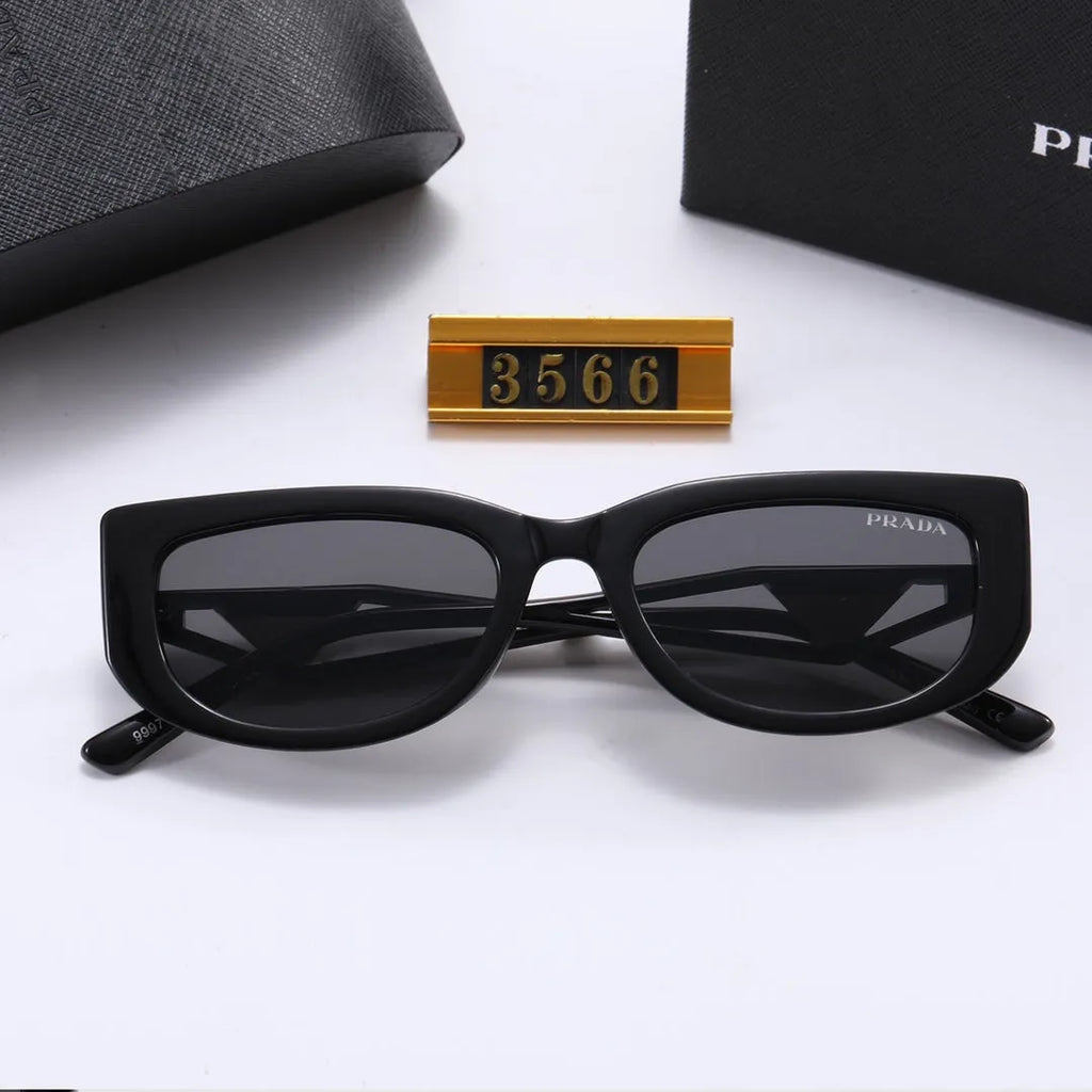 Letter Printing Polarizer Sunglasses S75439