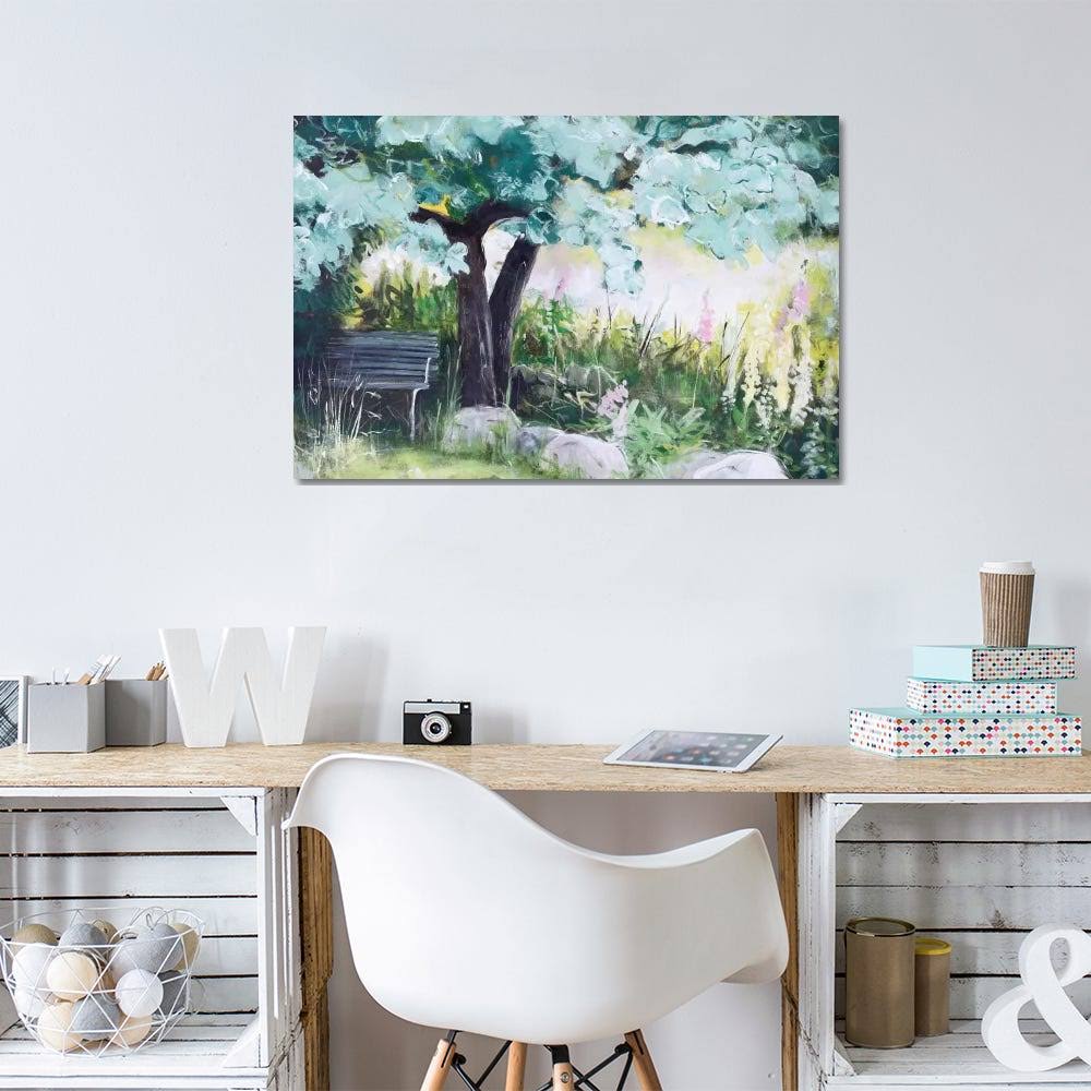 Spring Field Print Canvas Art A854269