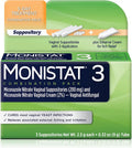 3 Day Yeast Infection Treatment Suppository Inserts & Anti-Itch Cream P239