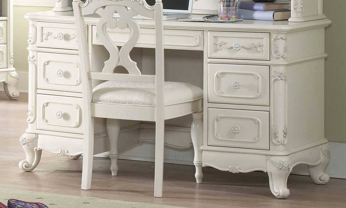 Twin Canopy Poster Bed in White F353651
