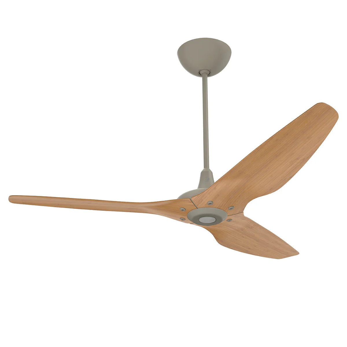 60 Ceiling Fan with Bamboo Blades and Nickel Finish L68631