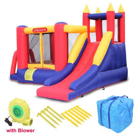 Inflatable Bounce House with Air Blower Q43962