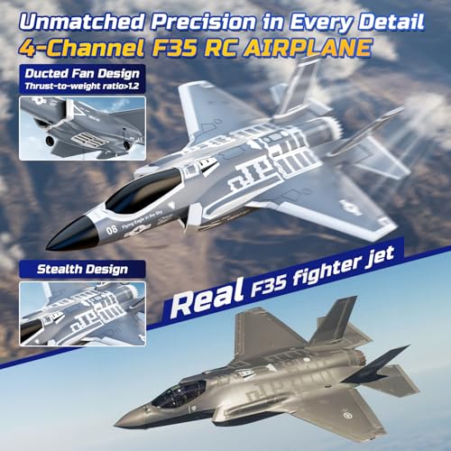 4 Channel Brushless RC Plane EDF Fighter Jet T91928