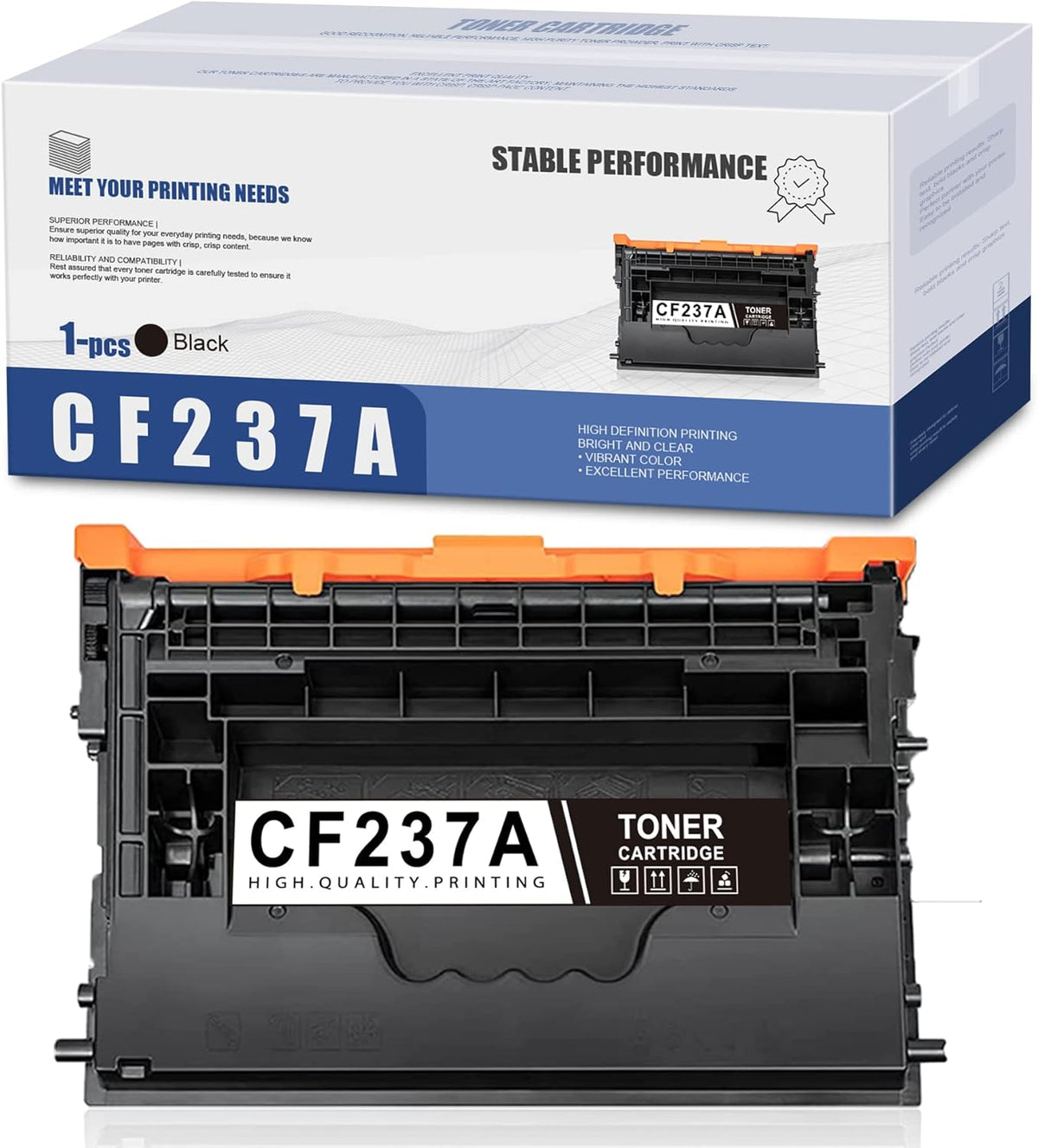 Black 1-Pack Toner Cartridge E976653