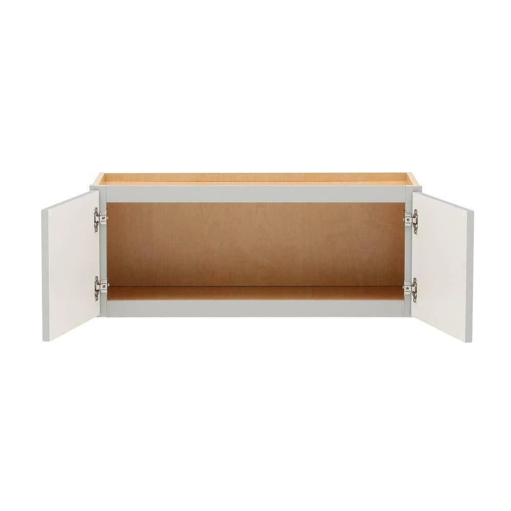 Dove Gray Wall Bridge Kitchen Cabinet H4670