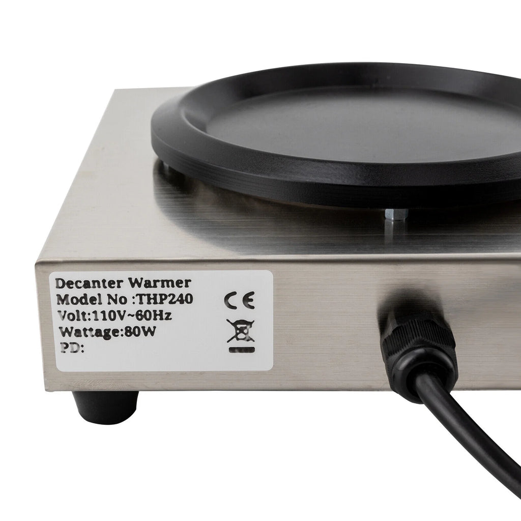 80W Stainless Steel Coffee Warmer Plate N9379