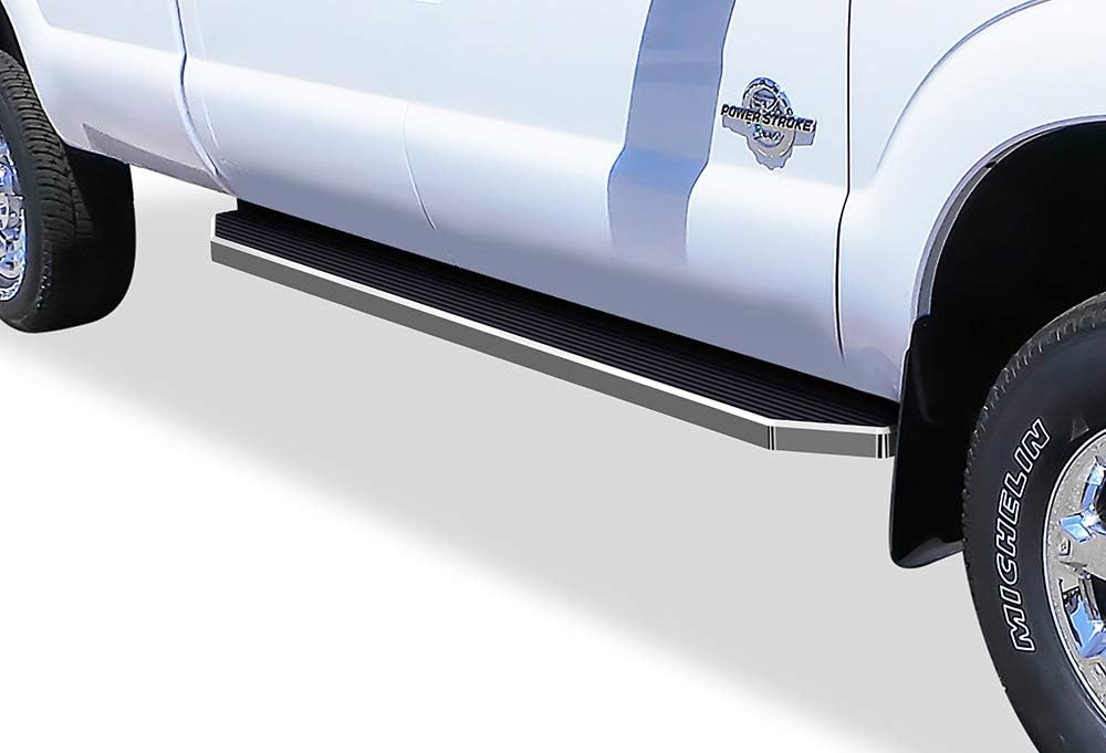 Black Running Boards 6 inches Crew Cab Q960