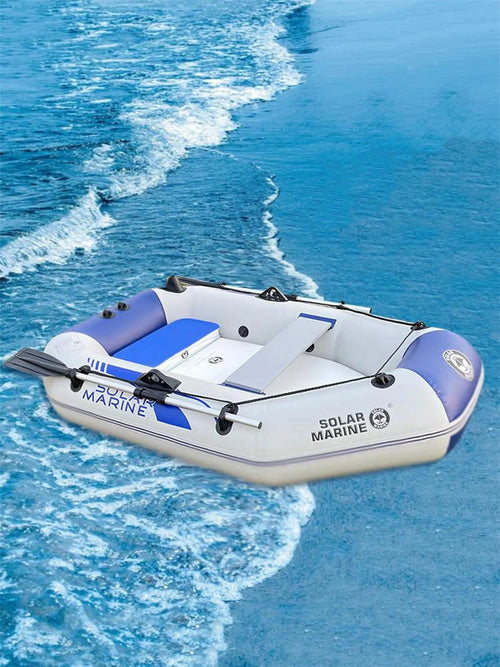 1 person Inflatable Rowing Boat Kayak Canoe T3698