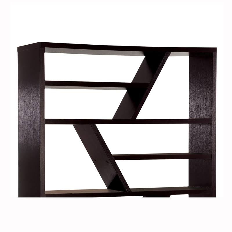 Espresso Modern Bookcase Y9277