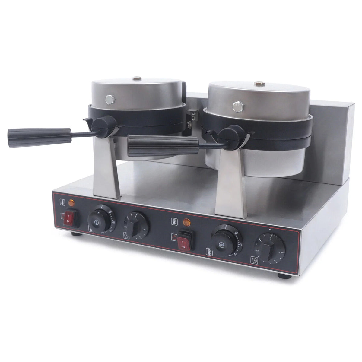Double Head Stainless Steel Non-stick Electric Waffle Maker 2400W Z8986