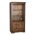 Dark Oak Standard Bookcase S7260