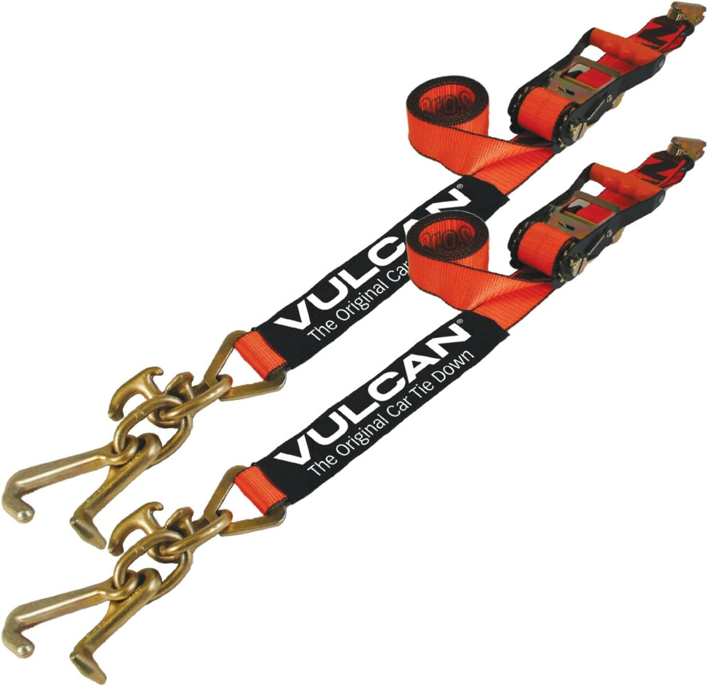 96 Inch 2 Pack Car Tie Down with Universal Frame Hook Cluster C44284