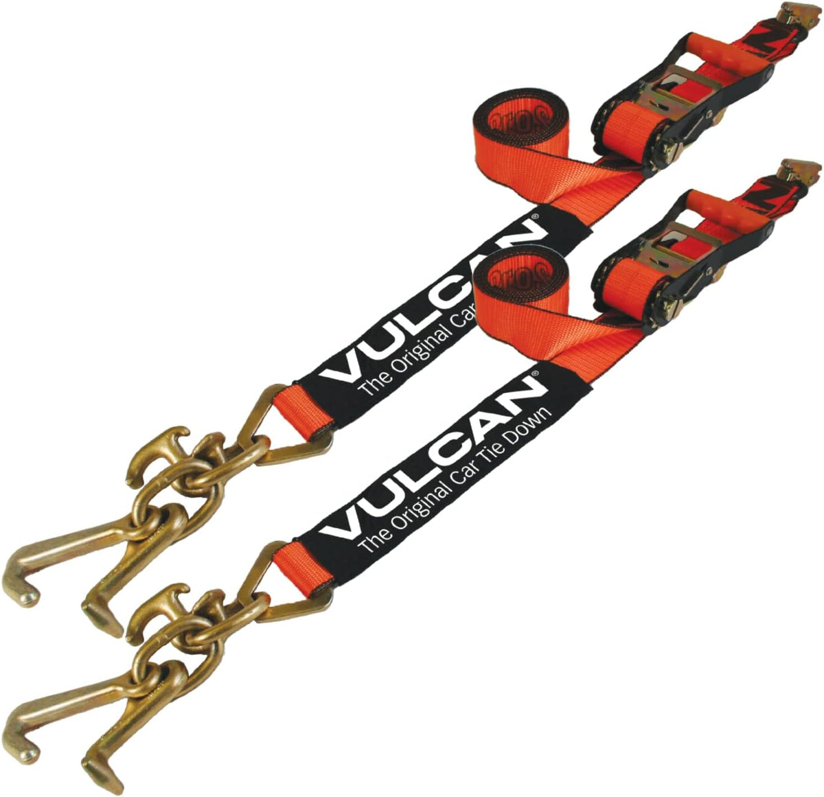 96 Inch 2 Pack Car Tie Down with Universal Frame Hook Cluster C44284