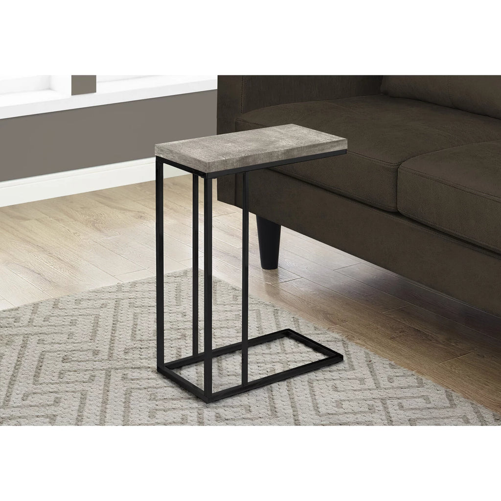C-shaped Metal Accent Table J889