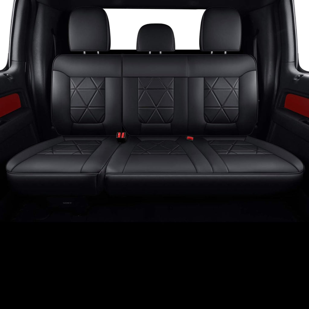 2 Pc Black Front Seat Covers X33155