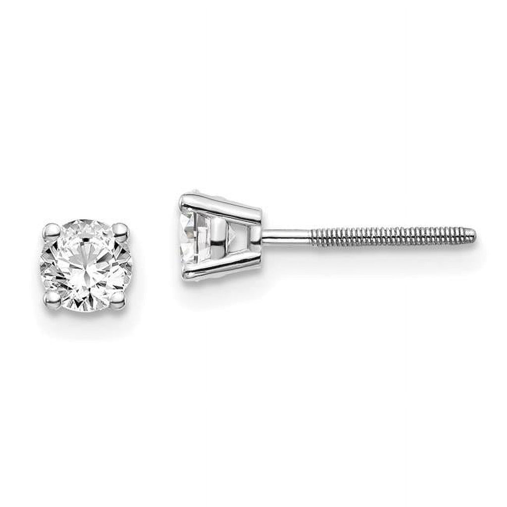 14kw 0.60ct SI3 G-I Diamond Stud Earrings O876776