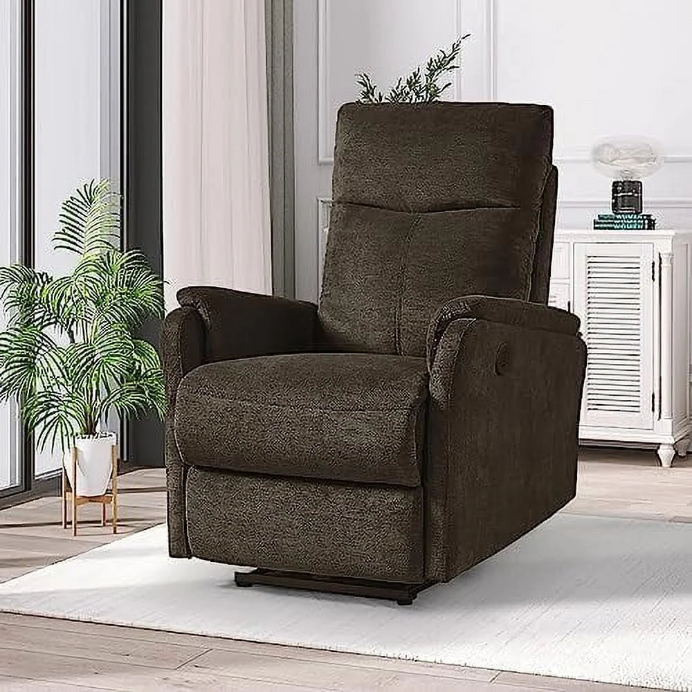 Yellow Fabric Power Recliner Chair with USB Port P881379