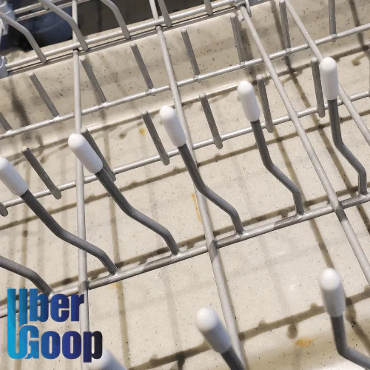 White Dishwasher Rack Repair Coating Kit with 80 Caps - 1/2 oz K28678