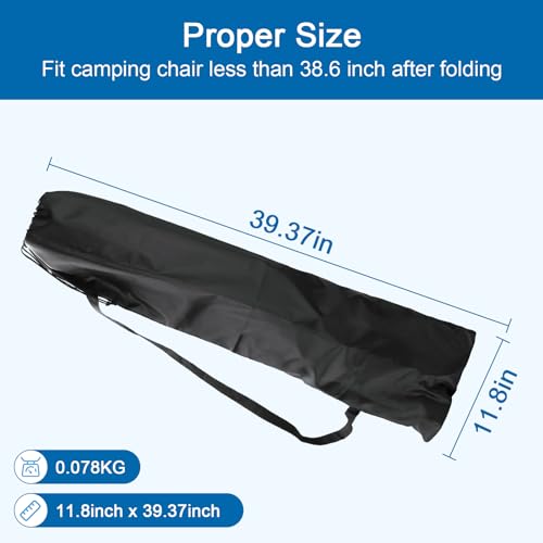 Red Folding Camp Chair Replacement Bag with Shoulder Strap M8433