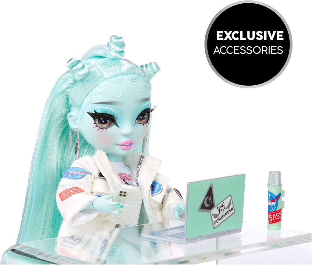 Light Green Fashion Doll with Fashionable Outfit & 10+ Colorful Play Accessories J47454
