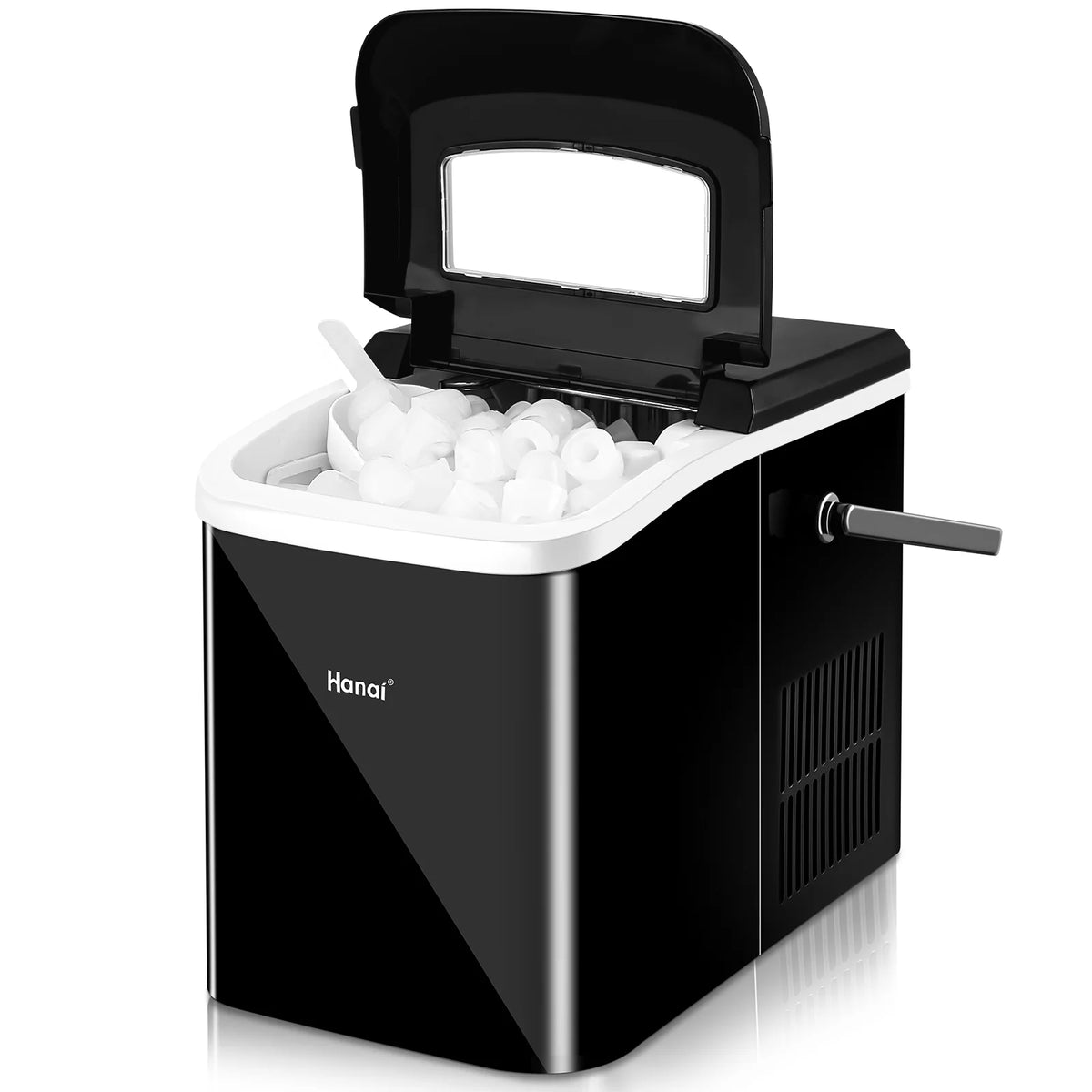 Black Portable Compact Countertop Ice Maker K731822