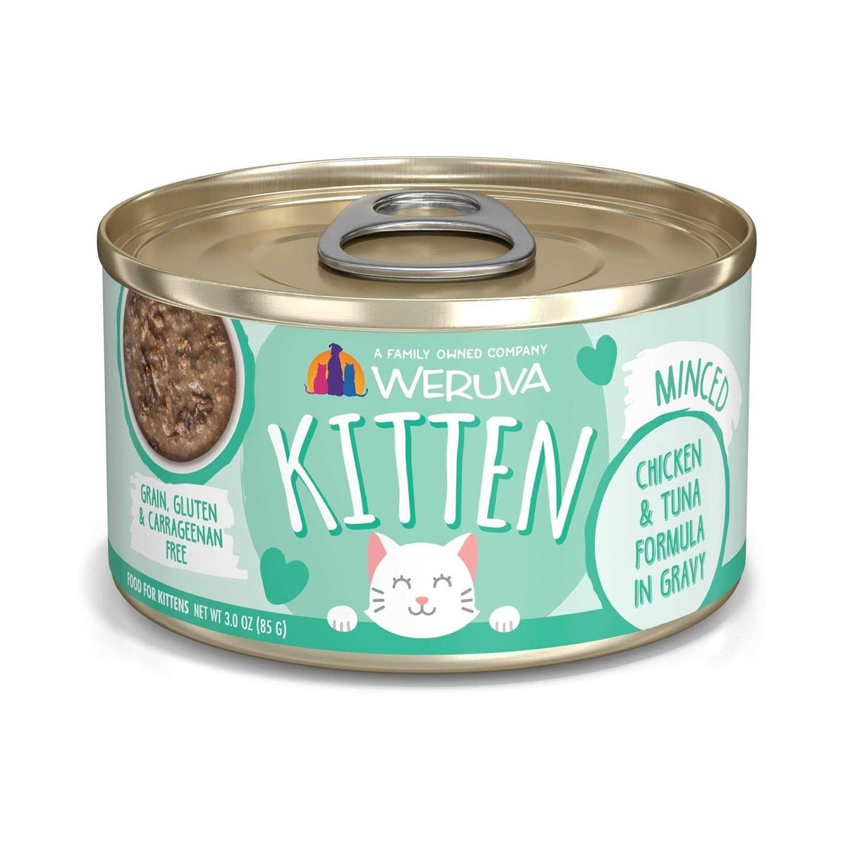 Chicken & Tuna Formula in Gravy Wet Cat Food N5492