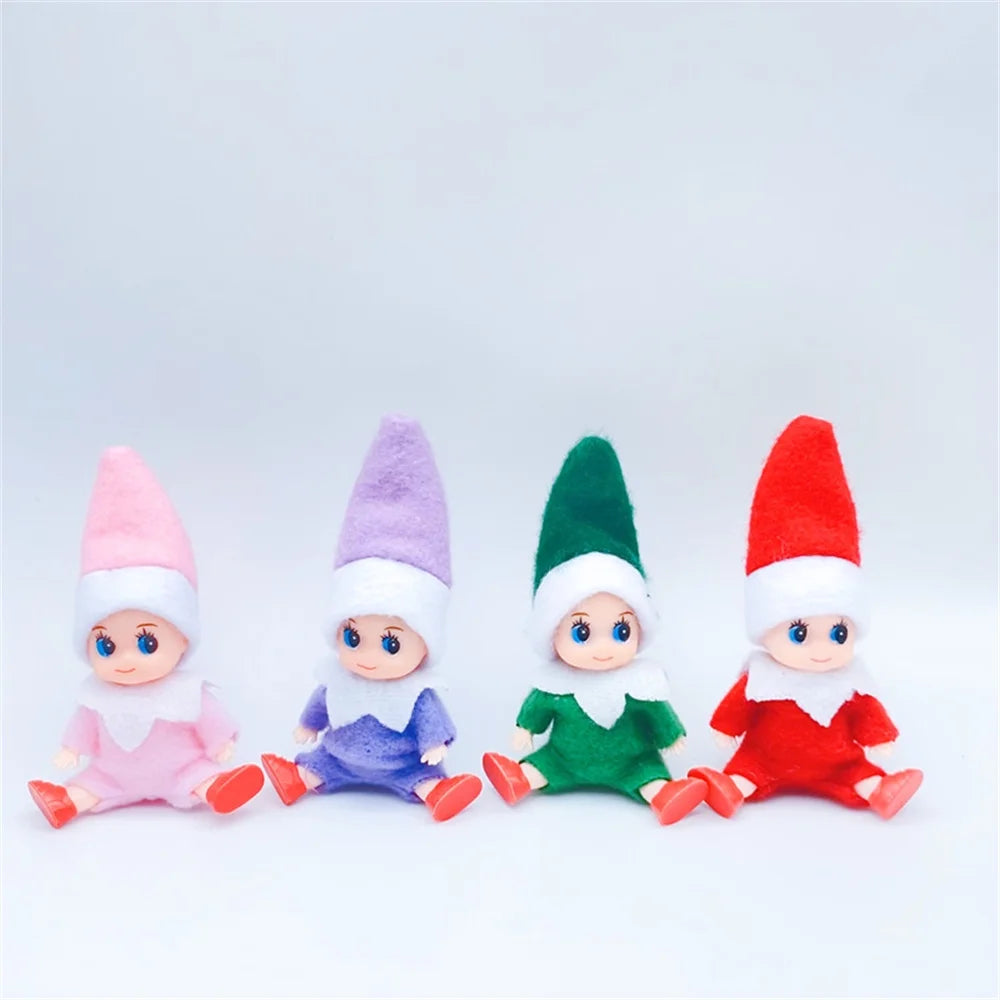 Naughty Elf Felt Doll 4 PCS Toddler Elf Kids Toys B635709