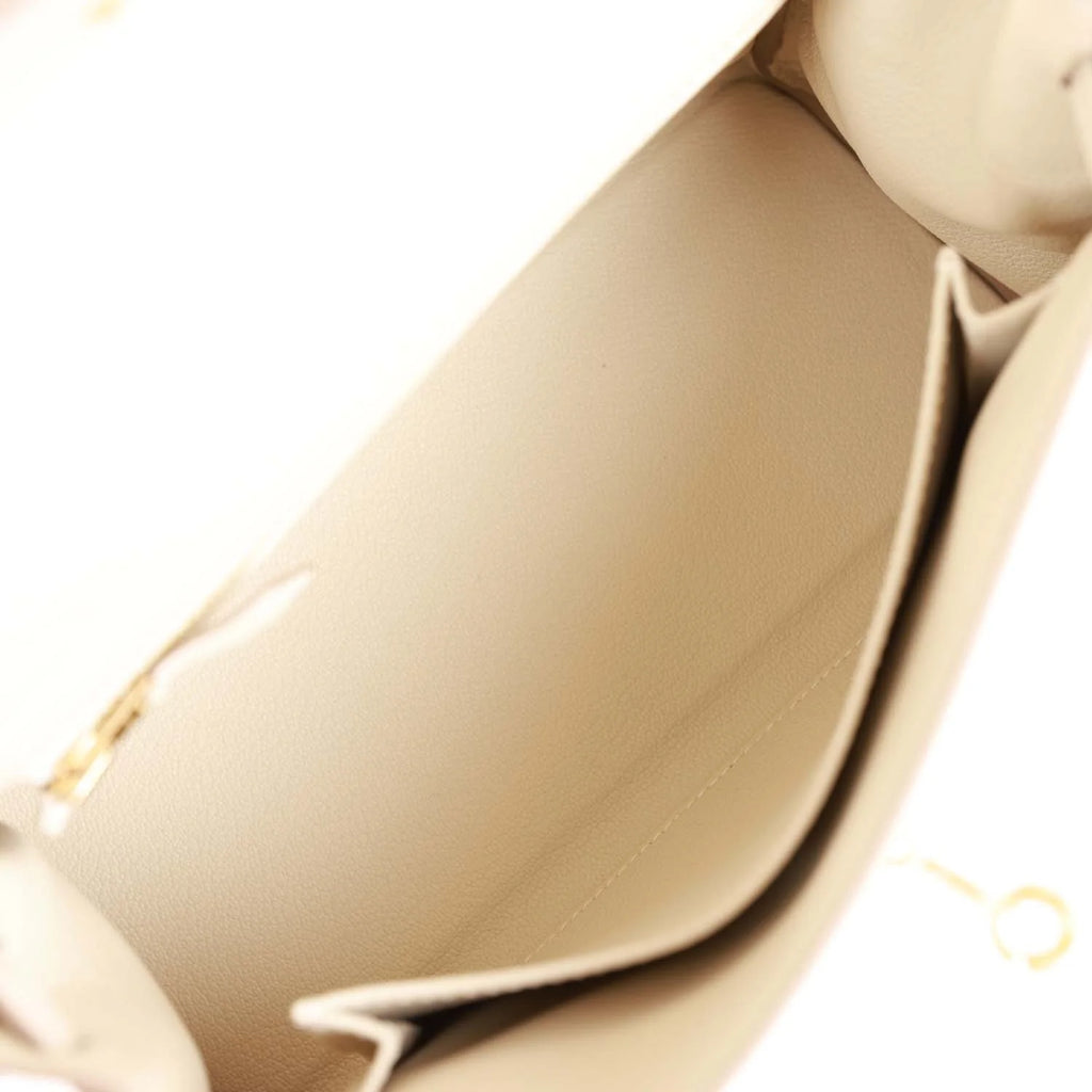 Craie Togo Leather Handbag B146203