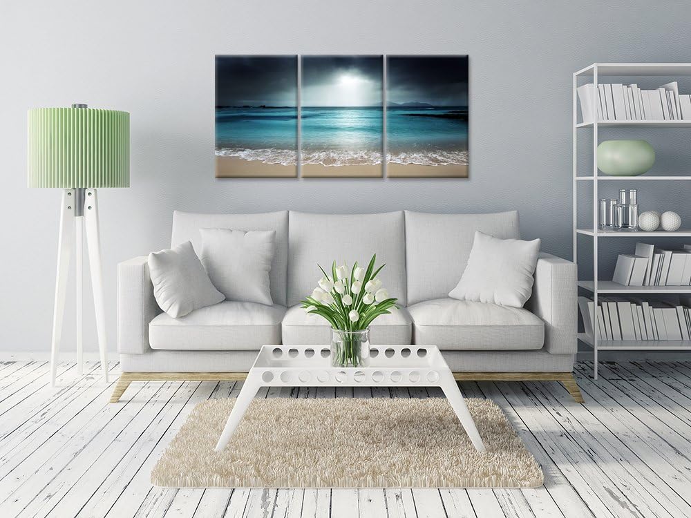 Blue Sea Canvas Wall Art U194