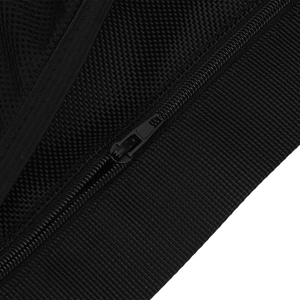 Black Oxford Cloth Waist Belt Bag Pouch B951