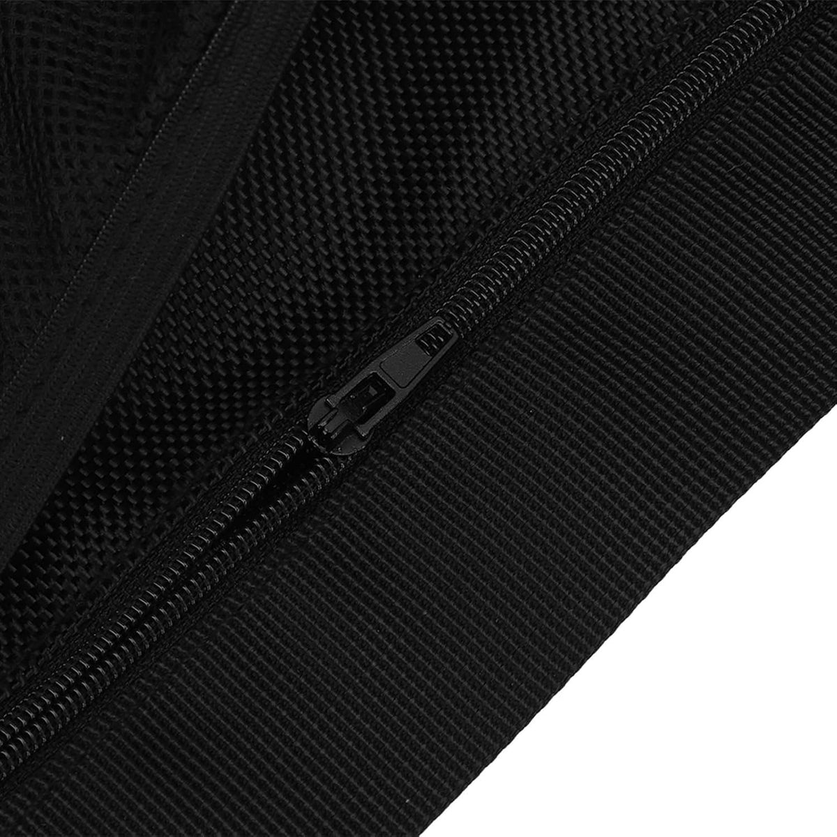 Black Oxford Cloth Waist Belt Bag Pouch B951