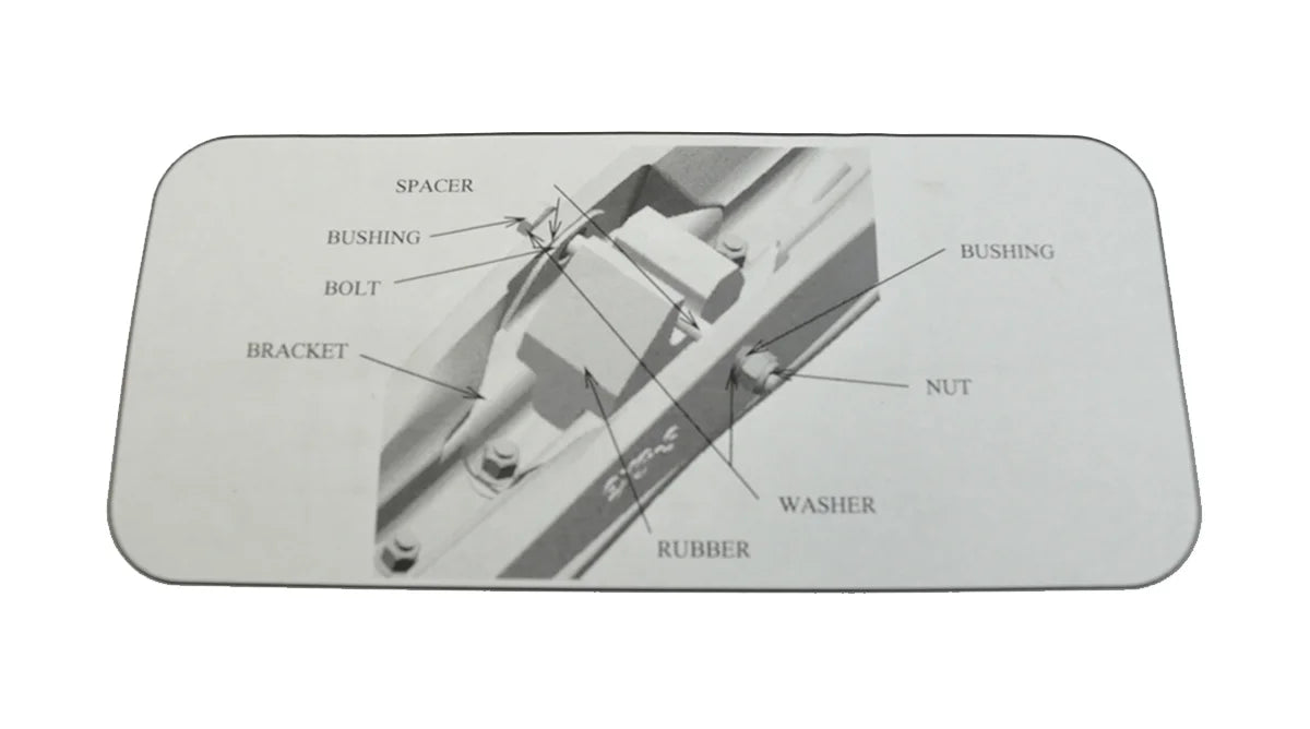 All-Terrain Skis with Mount Kit & 6" Carbides N362