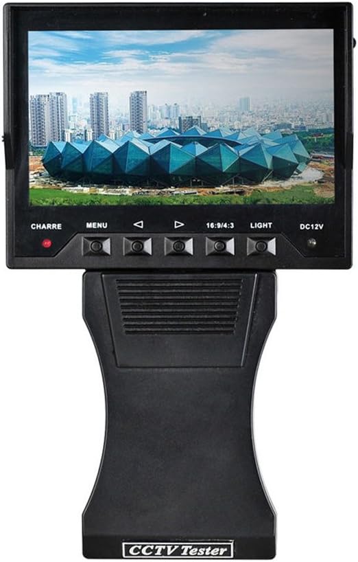 Handheld 4.3 TFT LCD CCTV Analog Camera Tester 12V Output RJ45 Cable Test Monitor Pack of 2 G873212