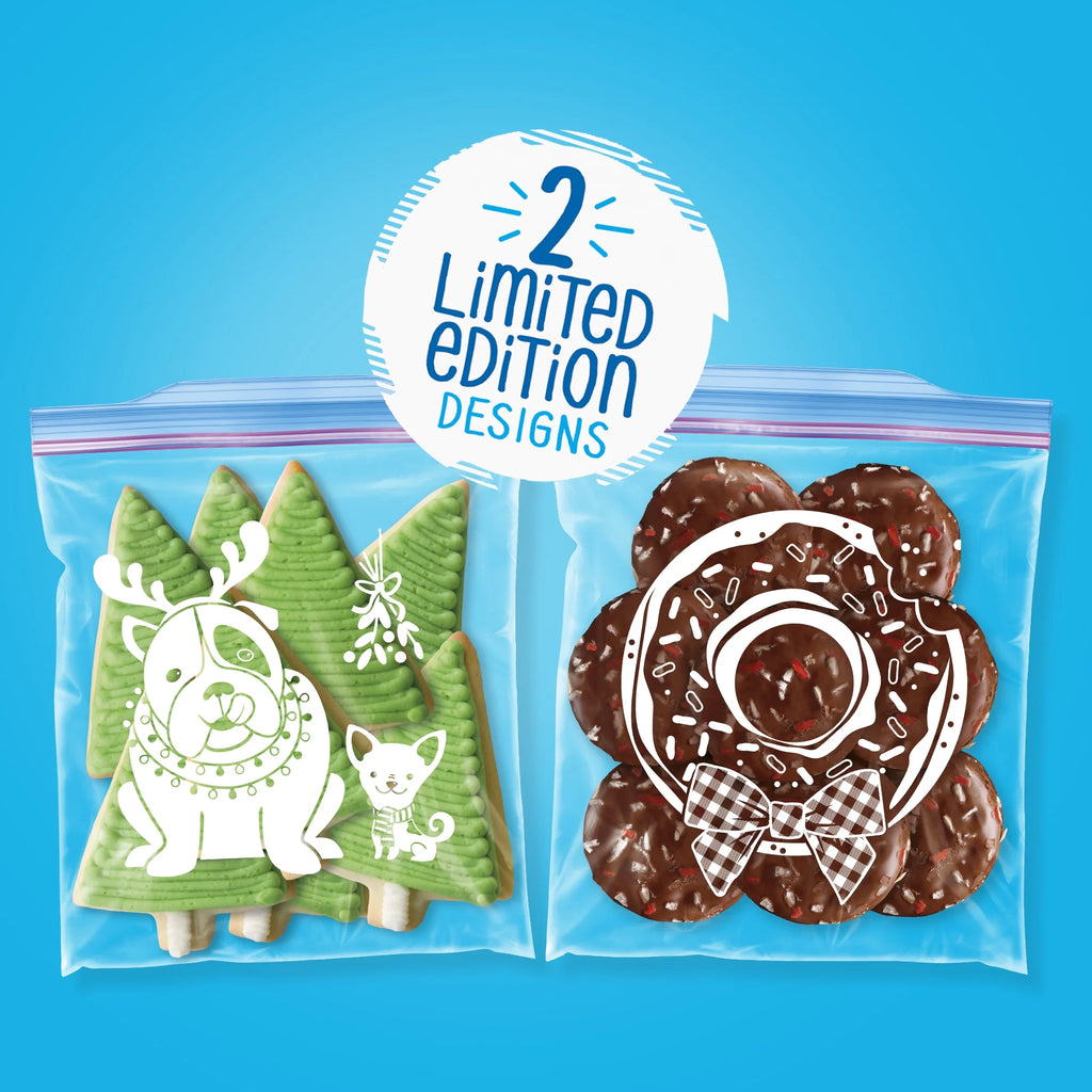 Holiday Freezer Quart Bags, 19 CT L65950