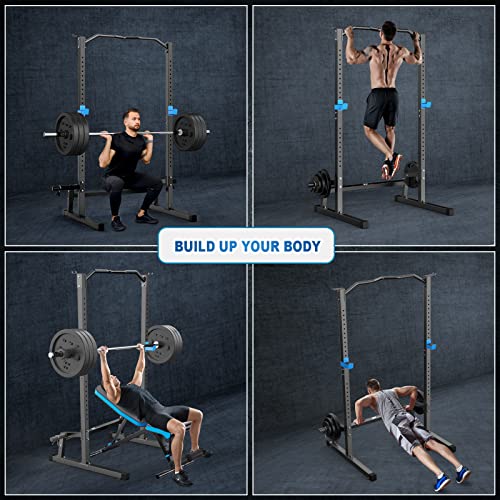 Adjustable Squat Rack with Pull Up Bar A45553