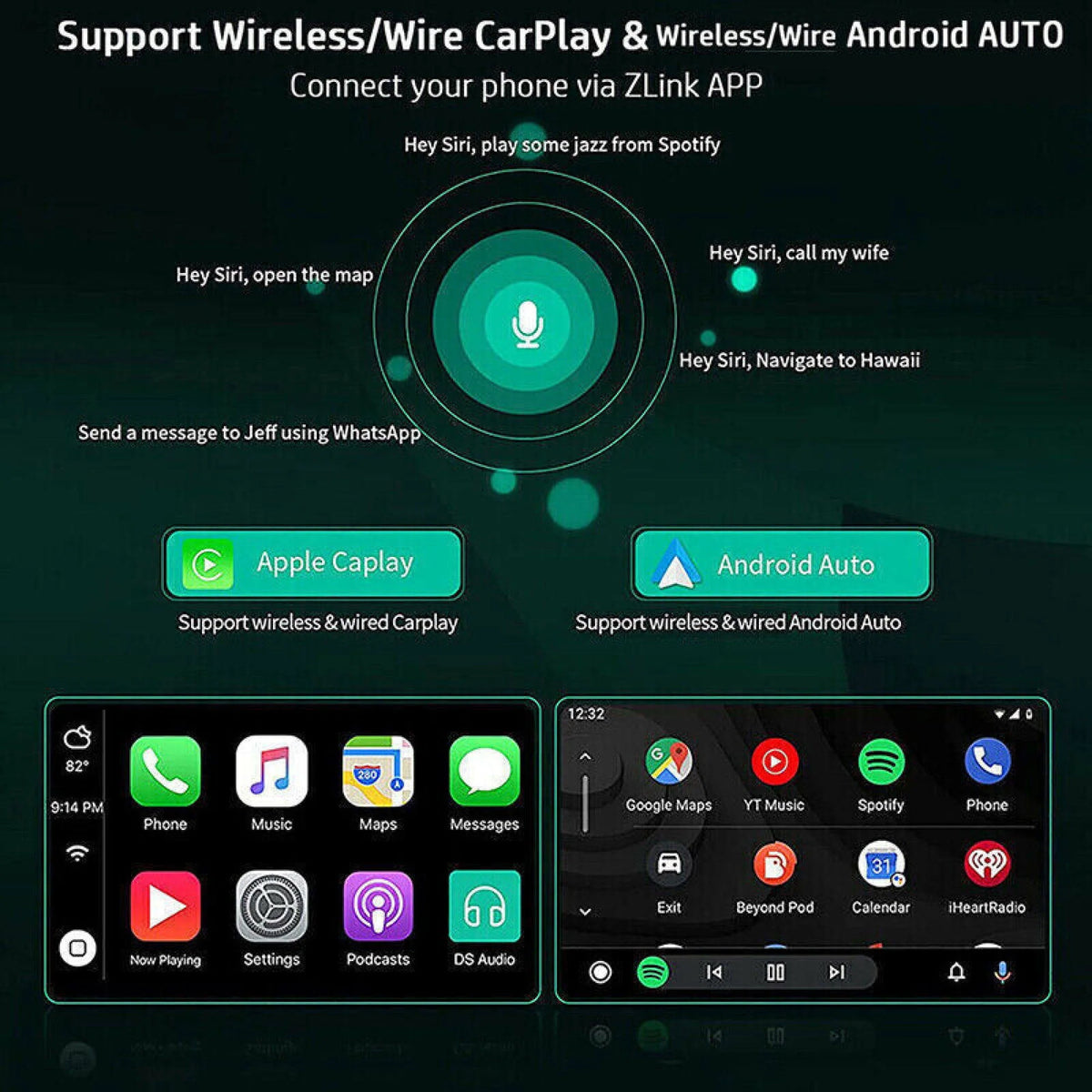 9.7 Vertical Car Radio Stereo IPS Android 12.0 GPS Navigation W3089