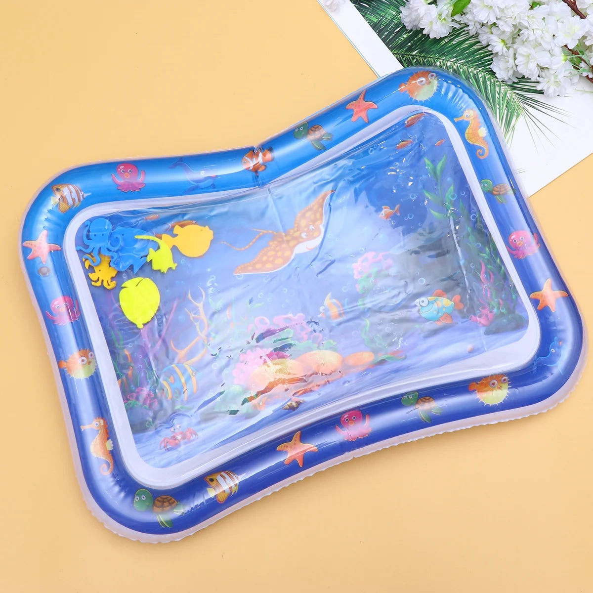 Inflatable Crawling Cushion Water Play Mat (Blue) T42047