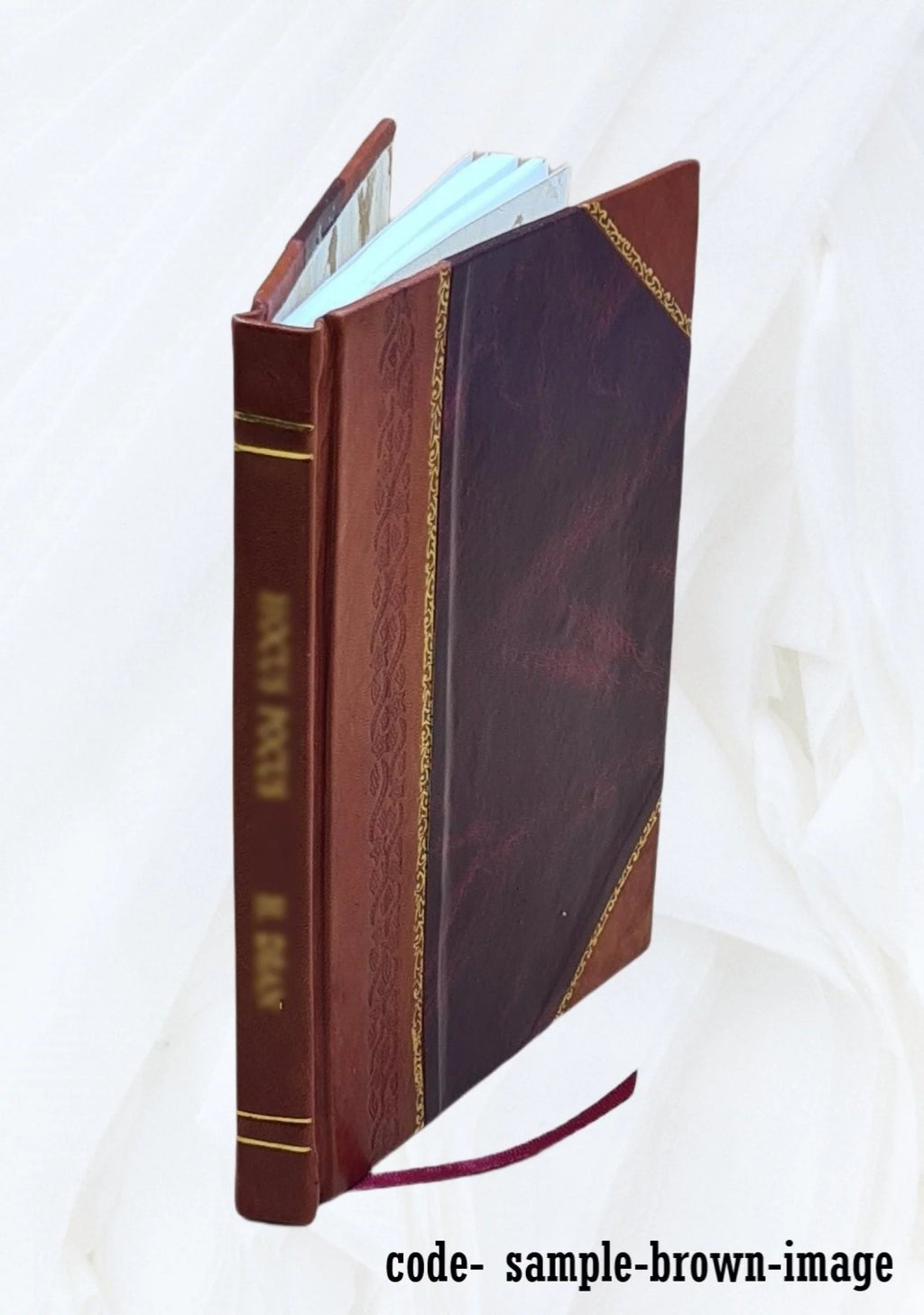 Zirconium-Uranium Dioxide Reaction Leather Bound N428