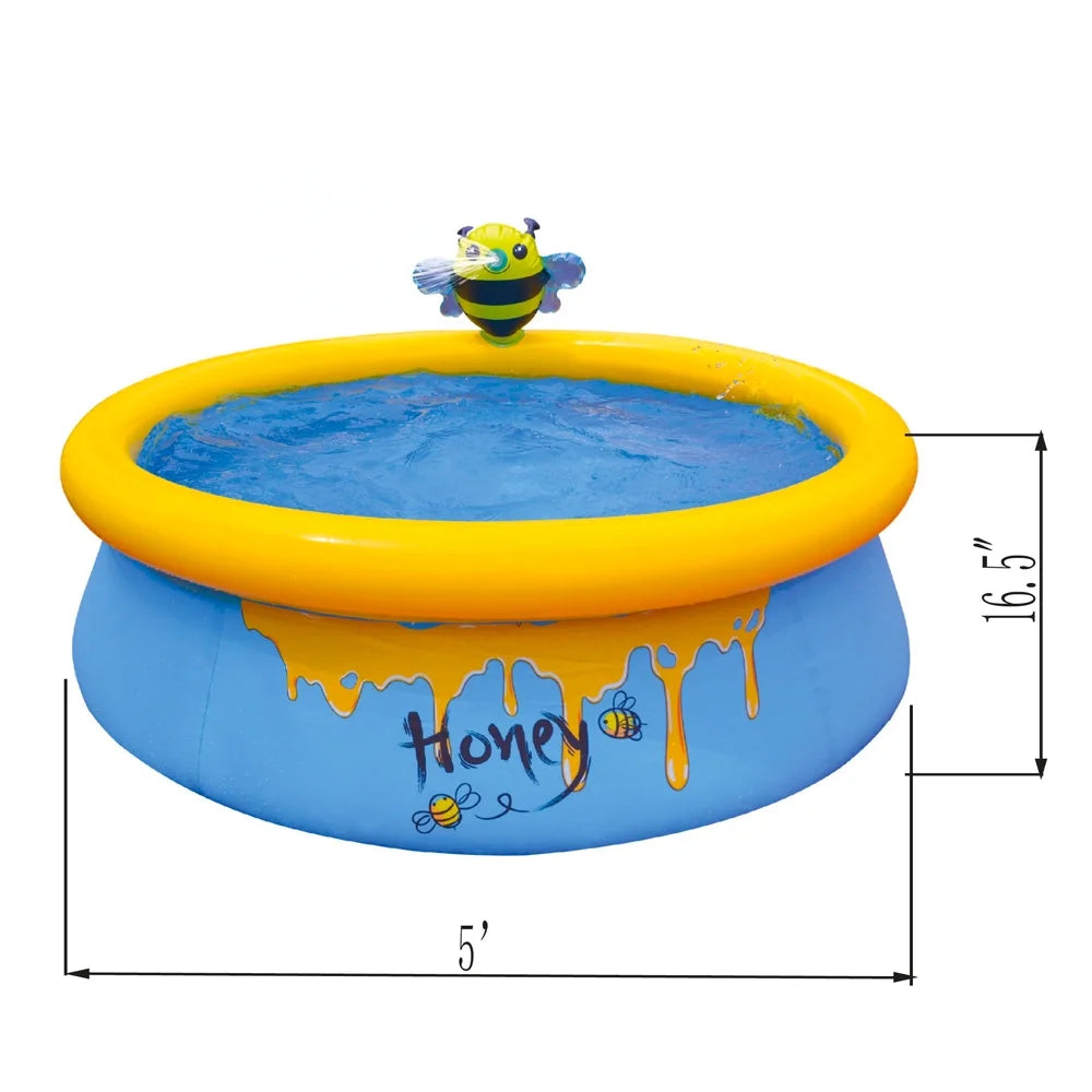 Inflatable Above Ground Kids Swimming Pool O410