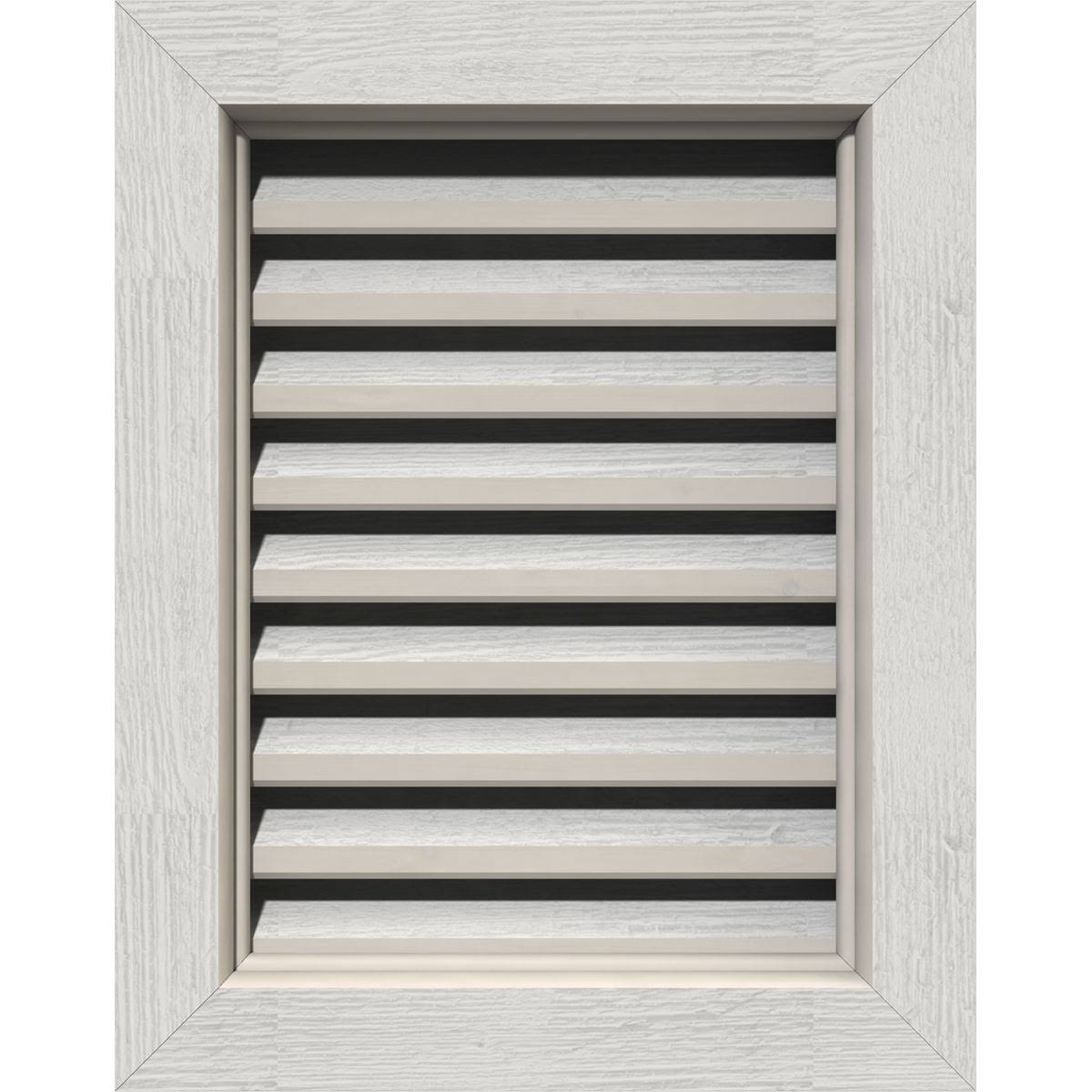 Primed Functional Rough Saw Vertical Gable Vent C620892