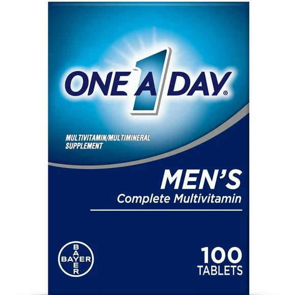 Men's Multivitamin Tablets 100 Count N806