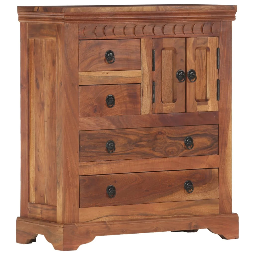 Solid Acacia Wood Sideboard T4521