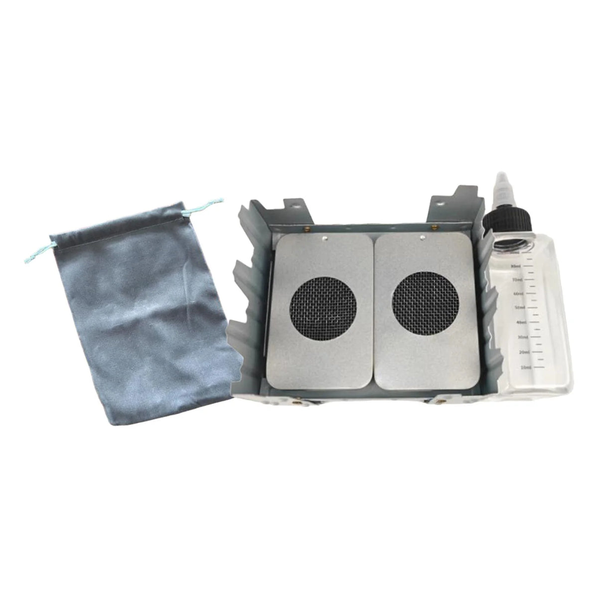 Liquid Fuel Camping Stove Set with Folded Stand Grill B92439