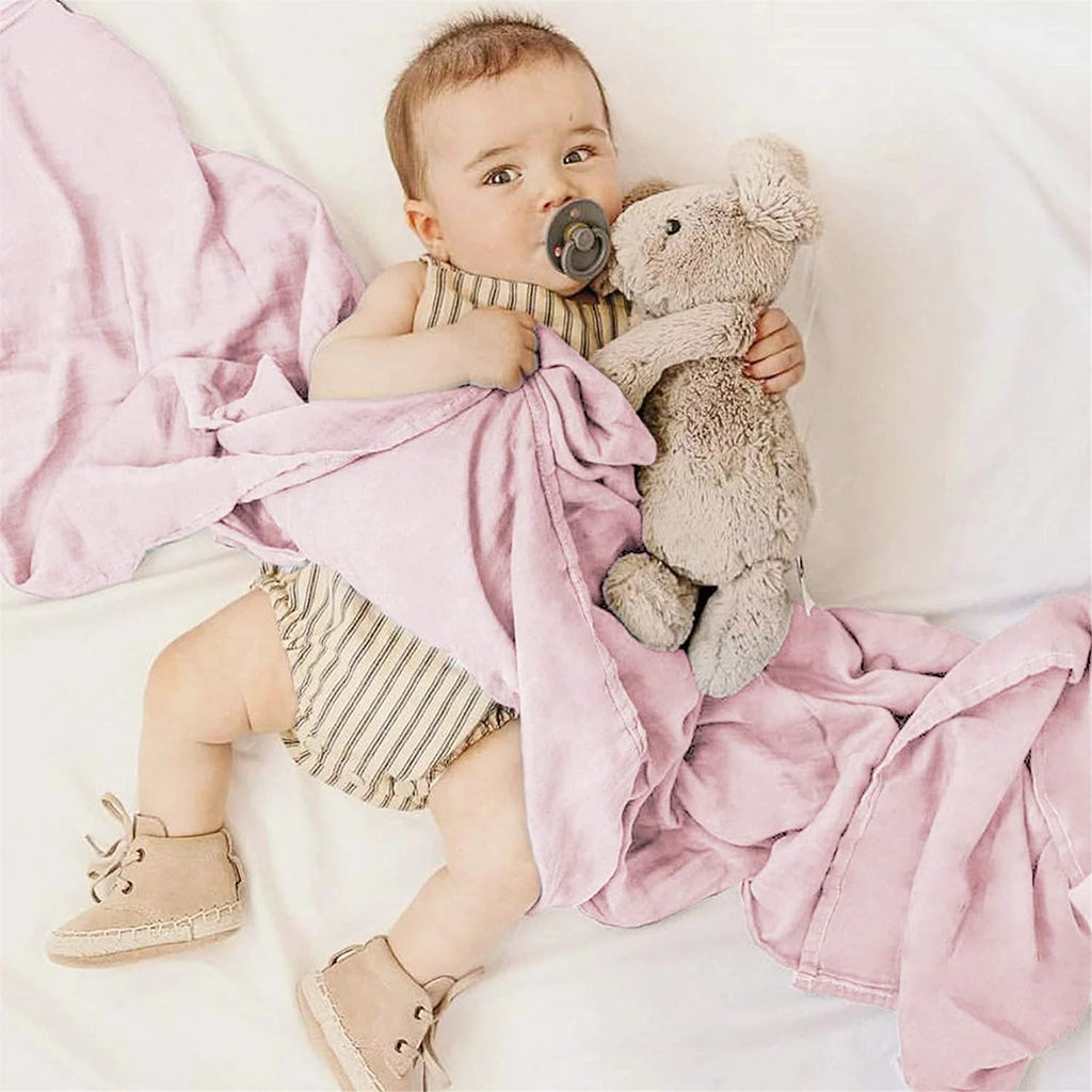 White Plush Lamb Blanket Toy O31594