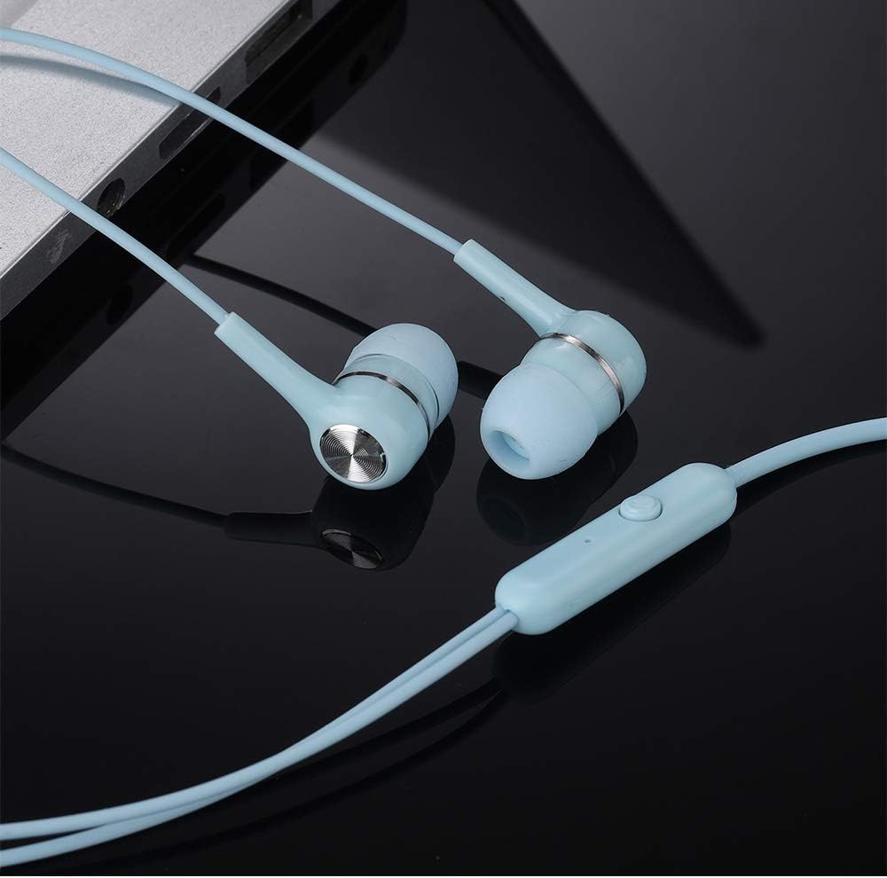 50 Packs Multi Colored Earbuds Headphones with Microphone I137