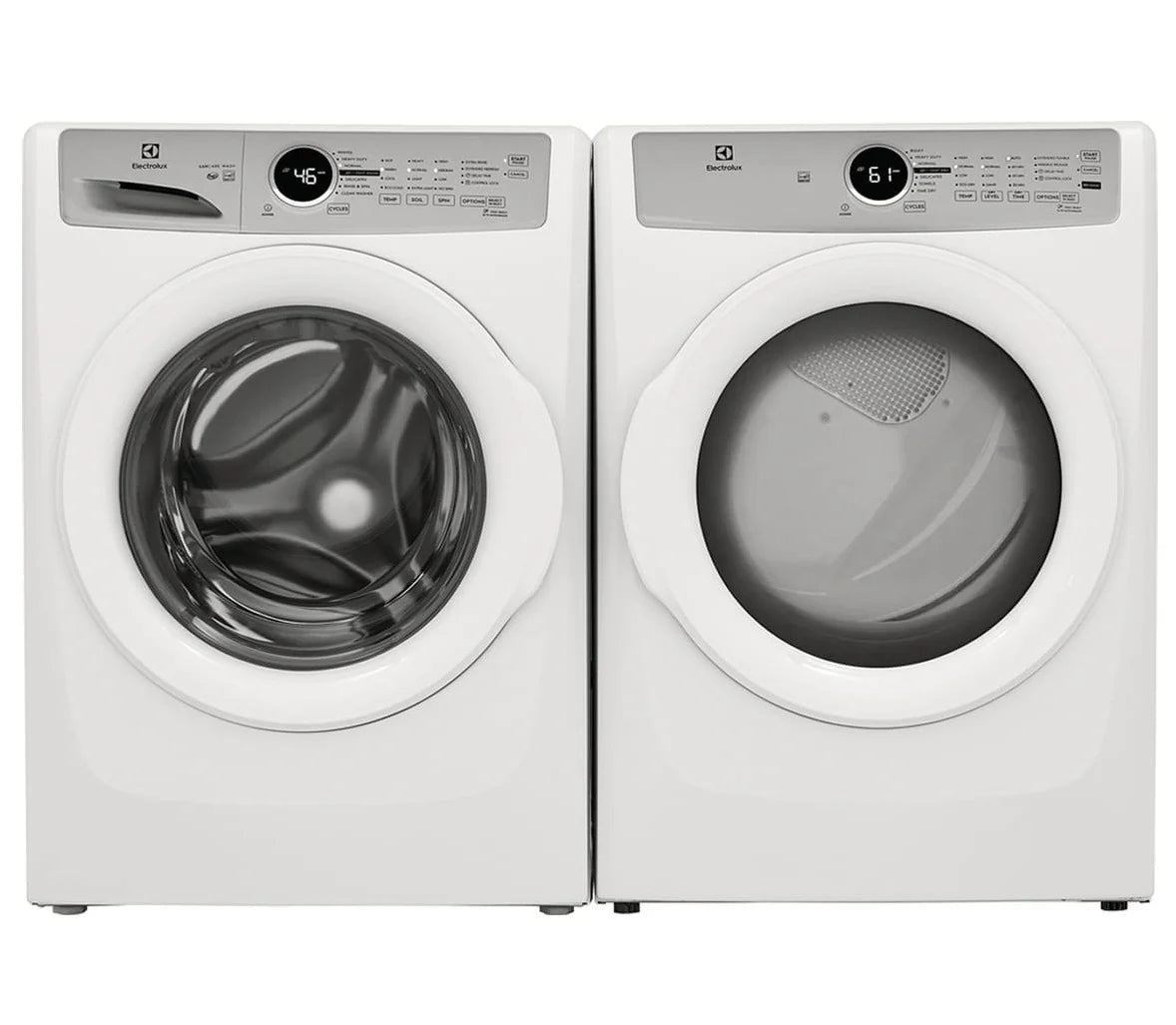 White Front Load Laundry L24895