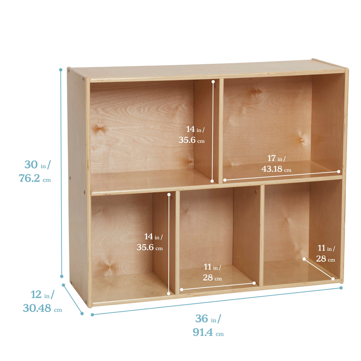 5-Compartment Storage Cabinet V884441